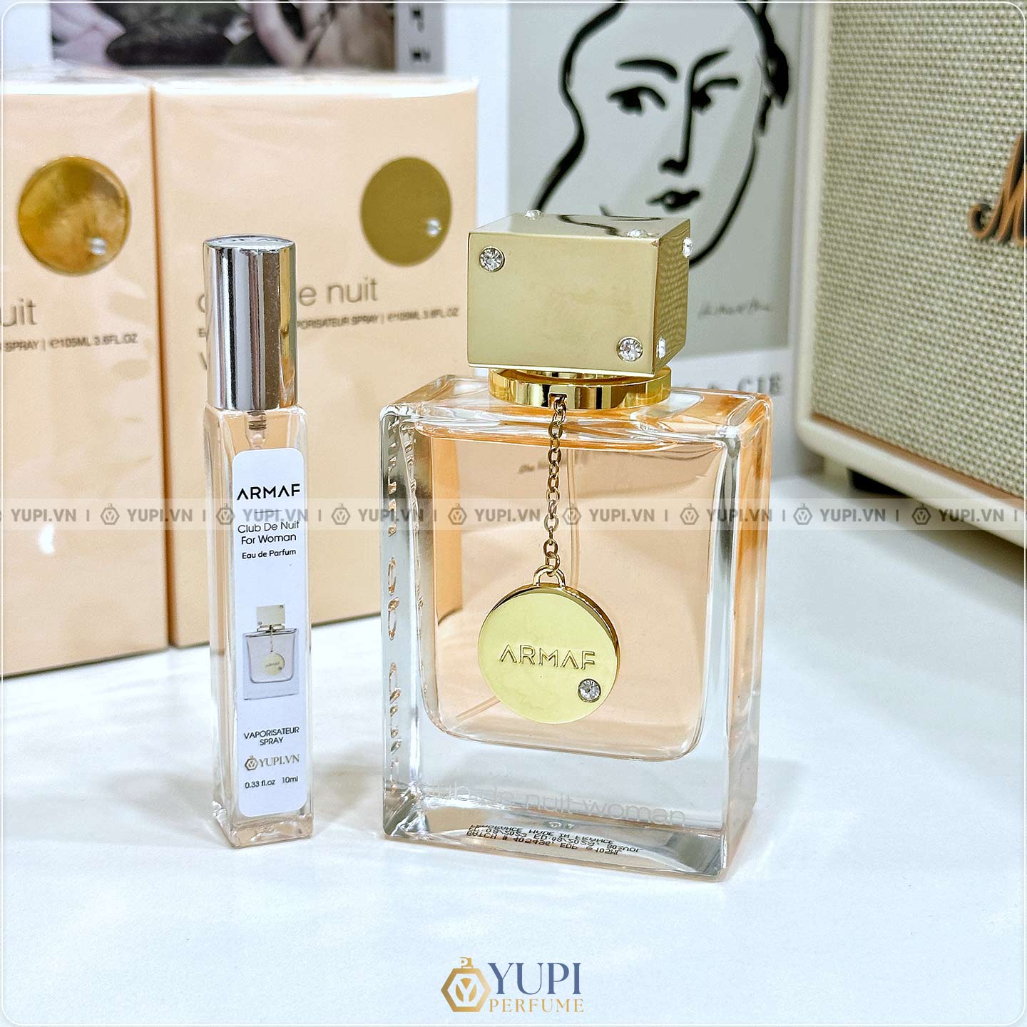 armaf club de nuit woman eau de parfum chiết 10ml